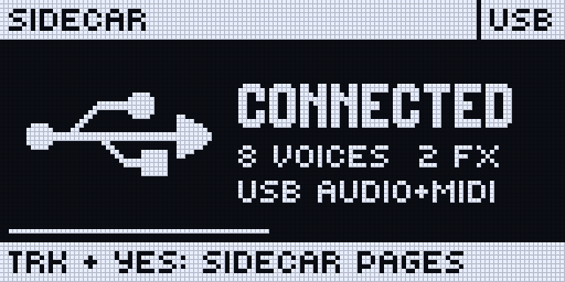 The connect screen