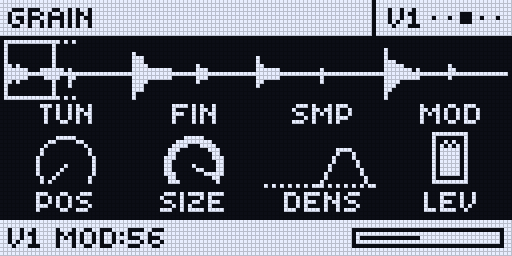 The GRAIN view of DSP SAMPLE